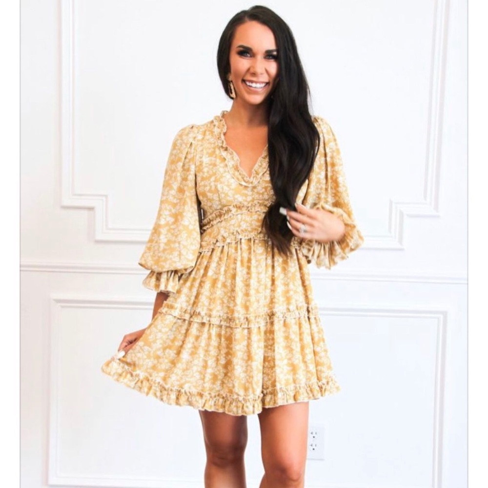 Mustard Color Dress